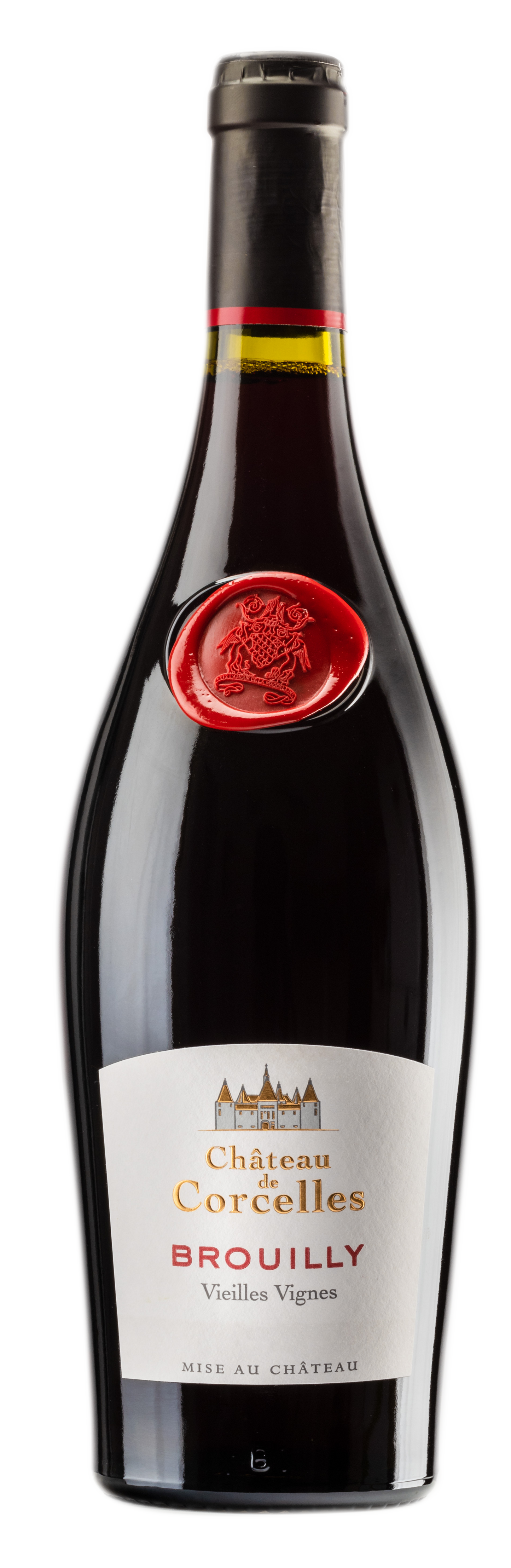 Chateau de Corcelles Brouilly Vieilles Vignes 2022  Front Bottle Shot