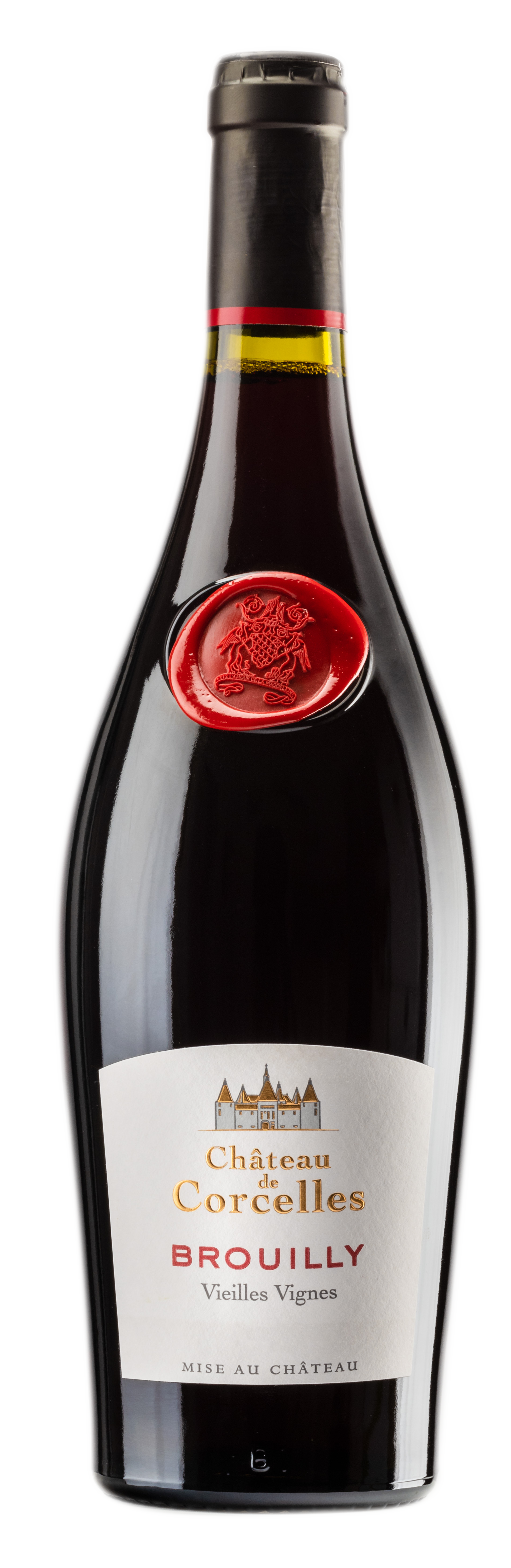 Chateau de Corcelles Brouilly Vieilles Vignes 2022  Front Bottle Shot