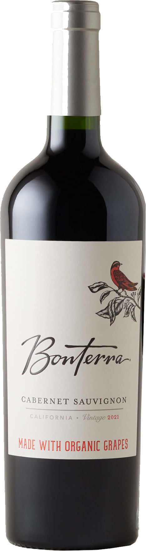 Bonterra Organically Grown Cabernet Sauvignon 2022  Front Bottle Shot