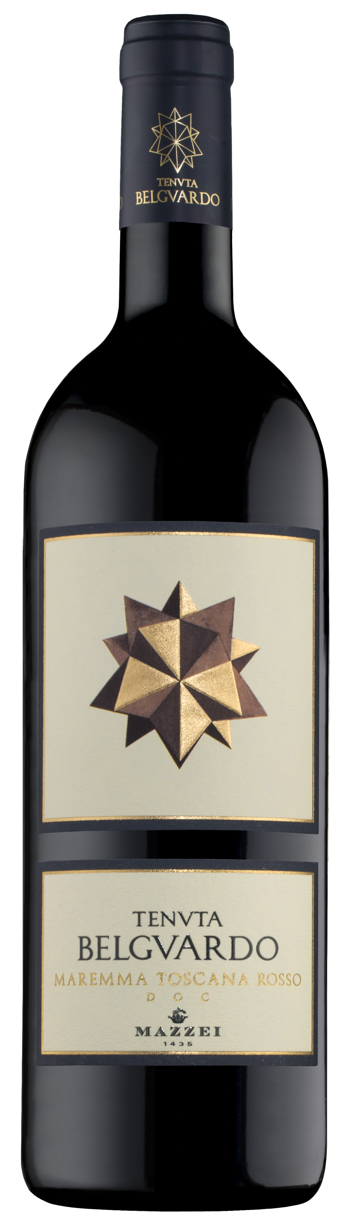 Belguardo Maremma Toscana Riserva 2018  Front Bottle Shot