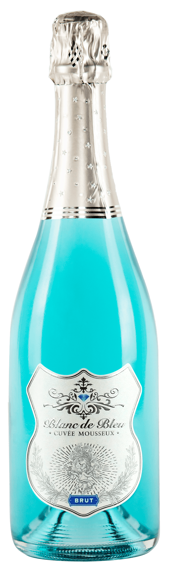 Blanc de Bleu Cuvee Mousseux  Front Bottle Shot