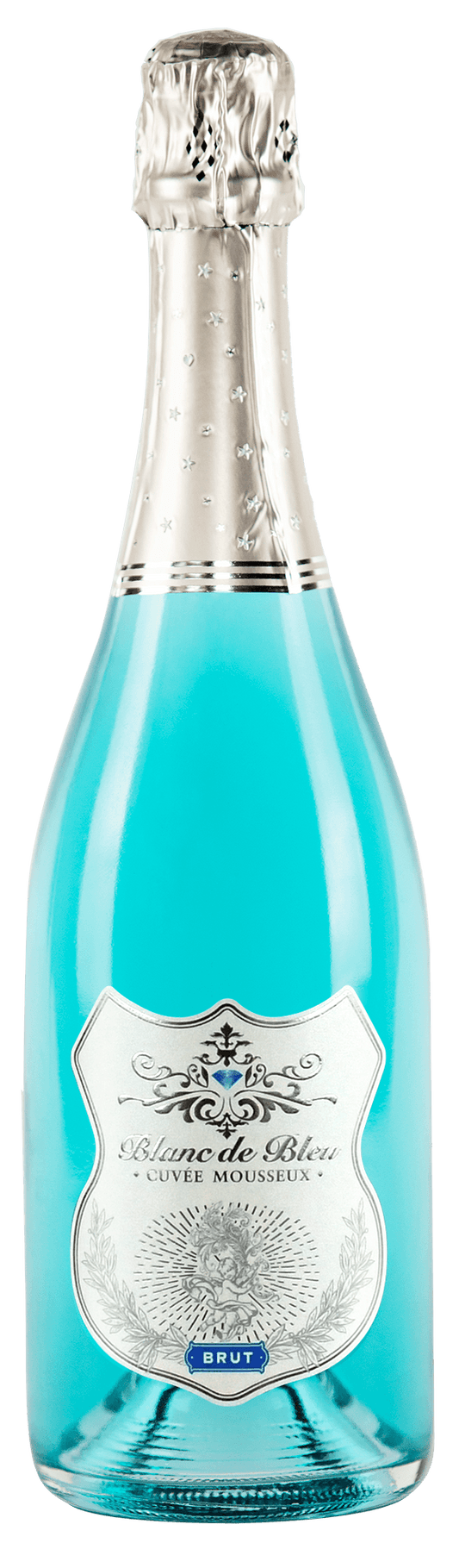 Blanc de Bleu Cuvee Mousseux  Front Bottle Shot