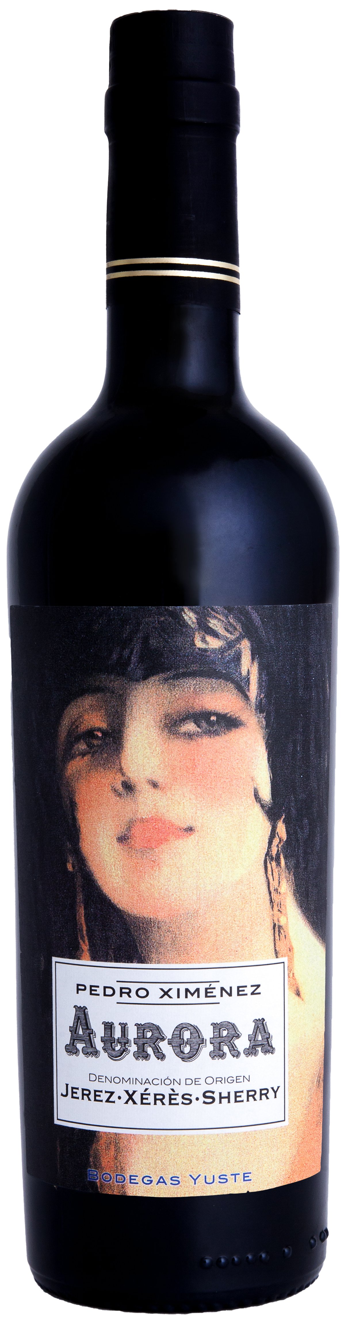 Bodegas Yuste Aurora Pedro Ximenez Sherry  Front Bottle Shot