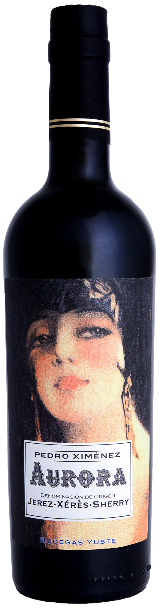 Bodegas Yuste Aurora Pedro Ximenez Sherry  Front Bottle Shot