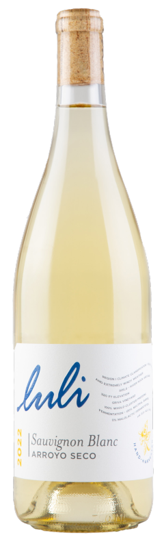 Luli Sauvignon Blanc 2022  Front Bottle Shot
