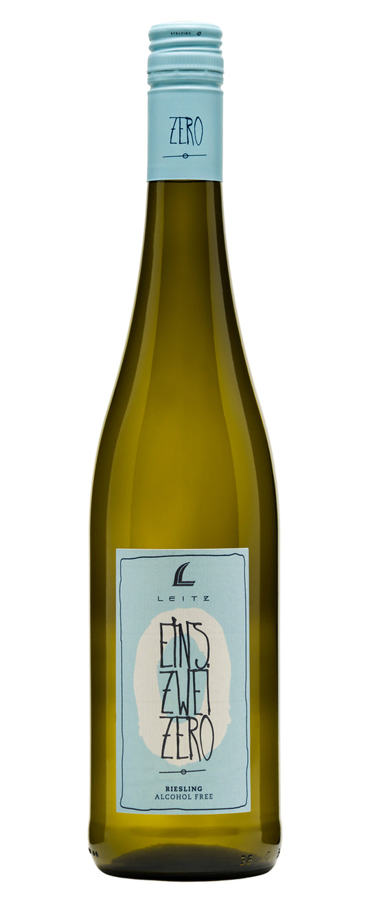 Josef Leitz Eins Zwei Zero Rheingau Riesling (Non-Alcoholic)  Front Bottle Shot