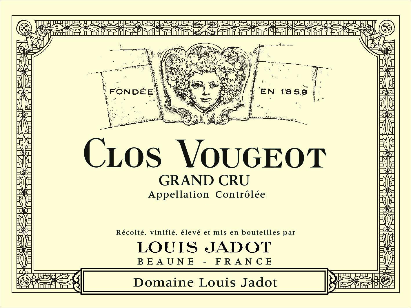 Louis Jadot Clos Vougeot Grand Cru (375ML half-bottle) 2022