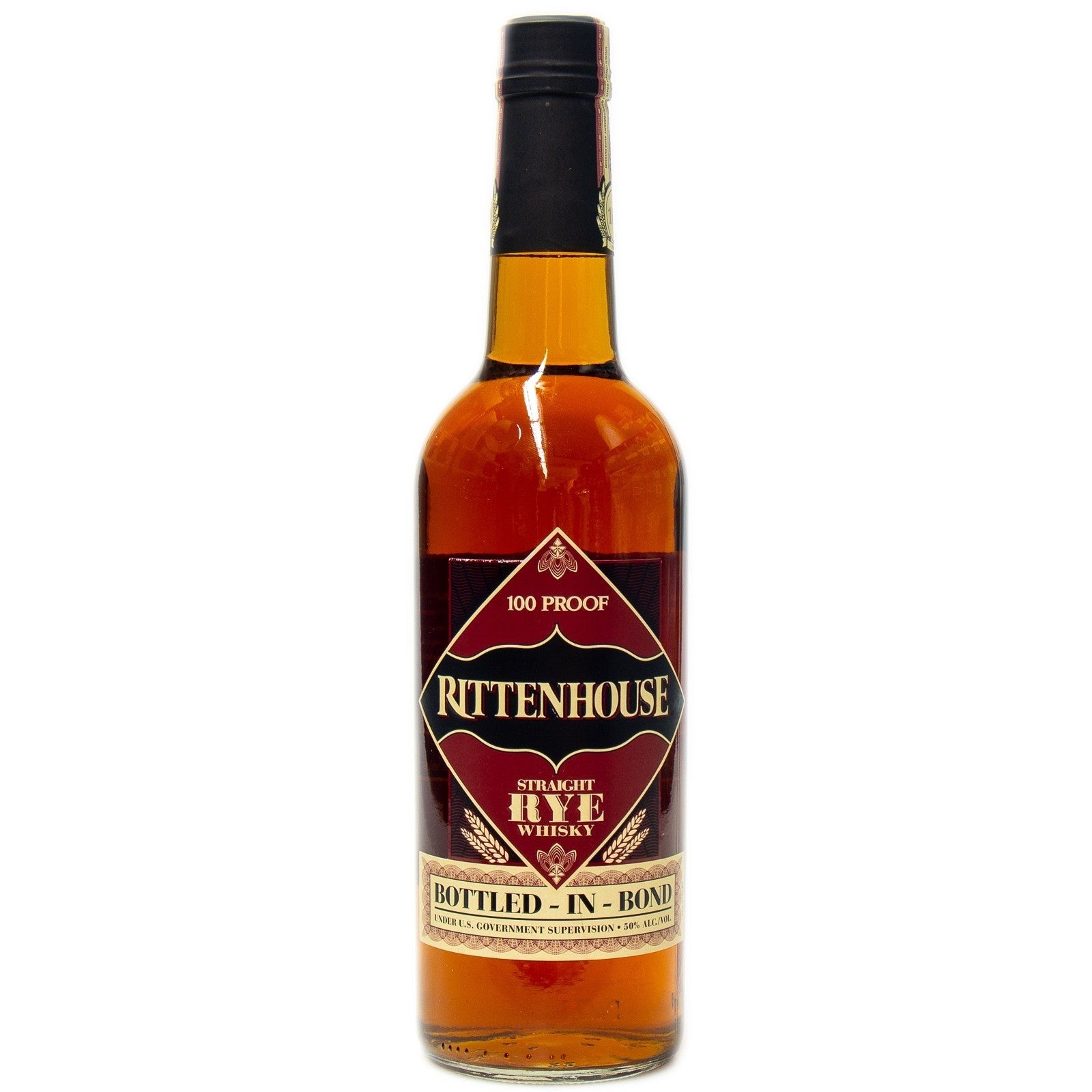 Rittenhouse Straight Rye Whiskey Bottled In Bond