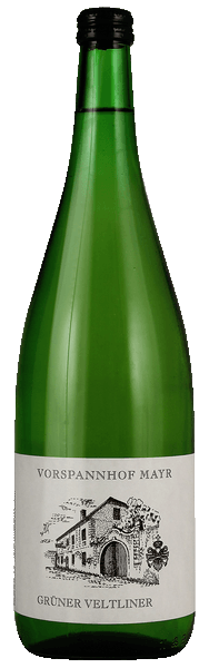 Vorspannhof Mayr Niederosterreich Gruner Veltliner (1 Liter) 2023  Front Bottle Shot