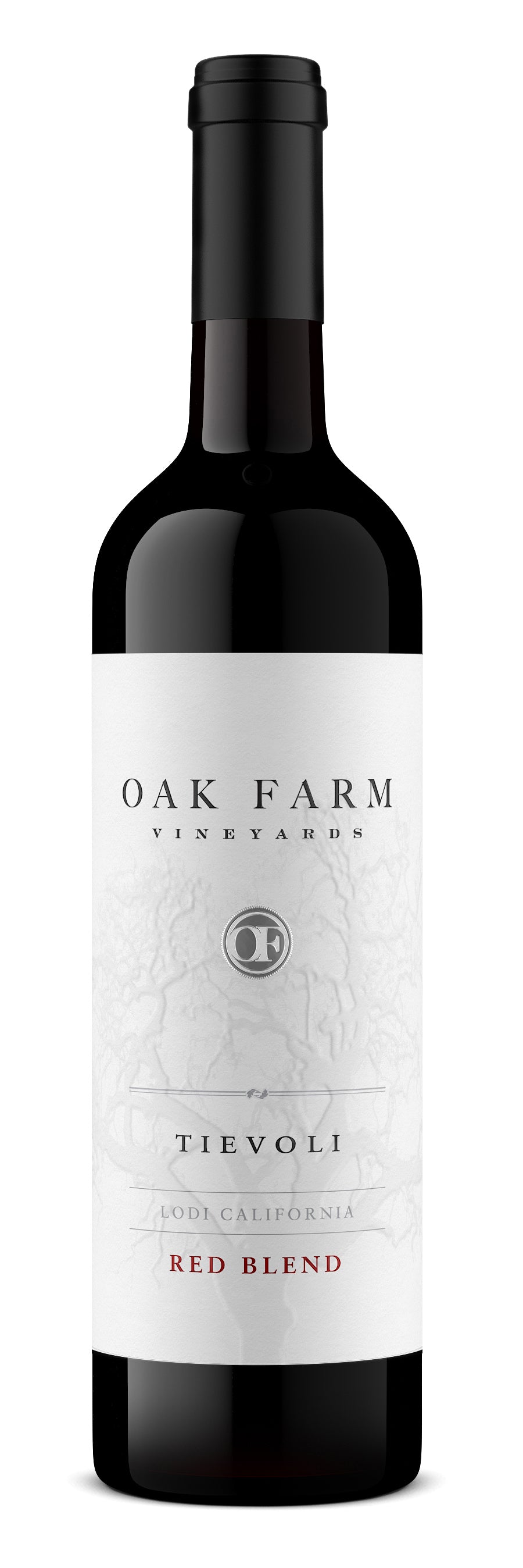 Oak Farm Tievoli Red Blend 2021  Front Bottle Shot