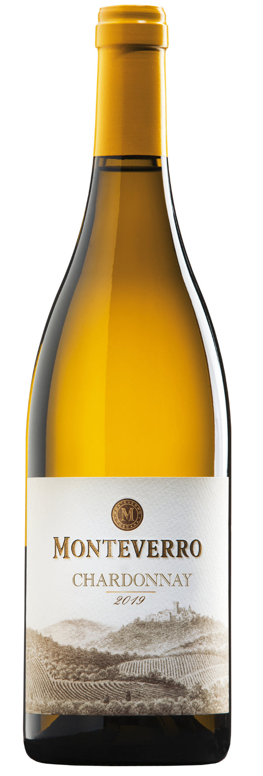 Monteverro Chardonnay 2019  Front Bottle Shot