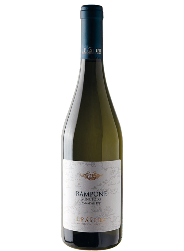 I Pastini Valle d'Itria Rampone Bianco 2023  Front Bottle Shot