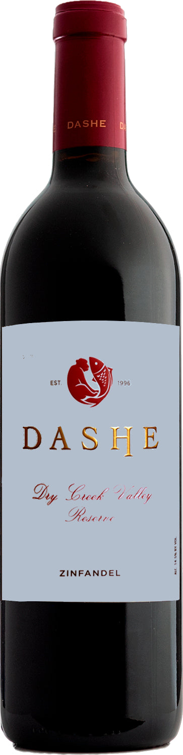 Dashe Dry Creek Reserve Zinfandel 2022  Front Bottle Shot