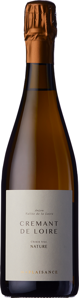 Chateau de Plaisance Cremant de Loire Brut Nature  Front Bottle Shot