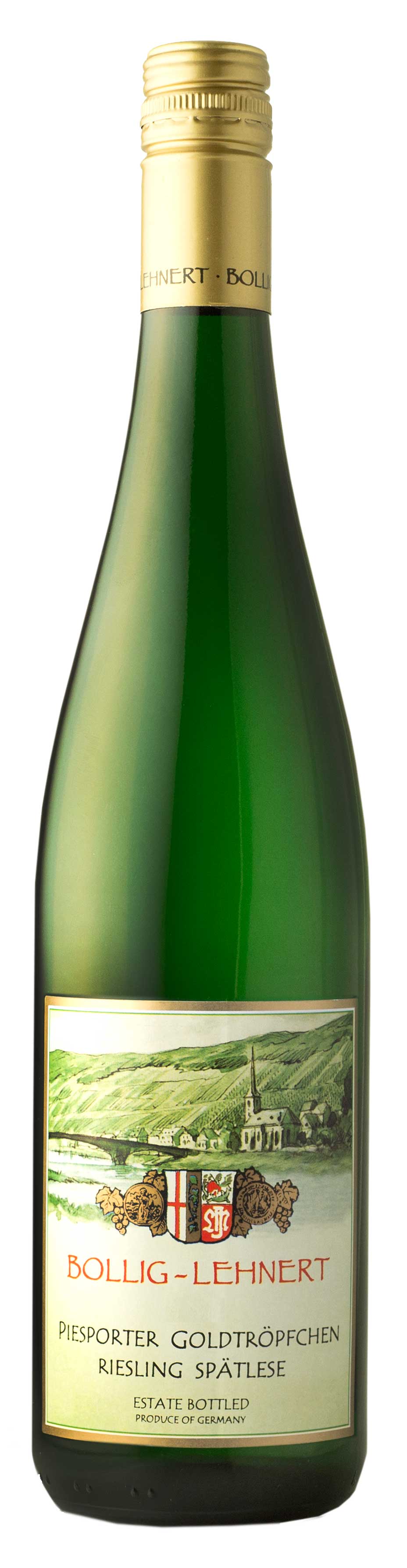 Bollig-Lehnert Piesporter Goldtropfchen Riesling Spatlese 2020  Front Bottle Shot