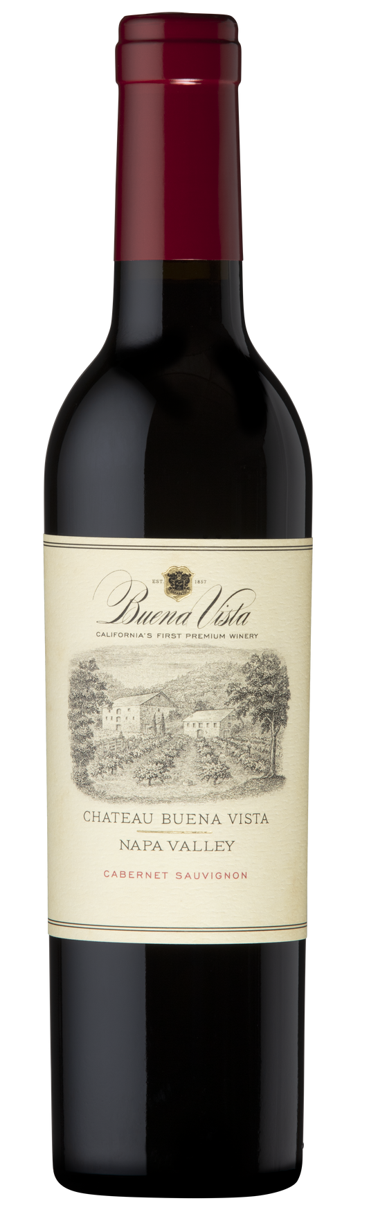 Buena Vista Chateau Buena Vista Napa Valley Cabernet Sauvignon (375ML half-bottle) 2020  Front Bottle Shot