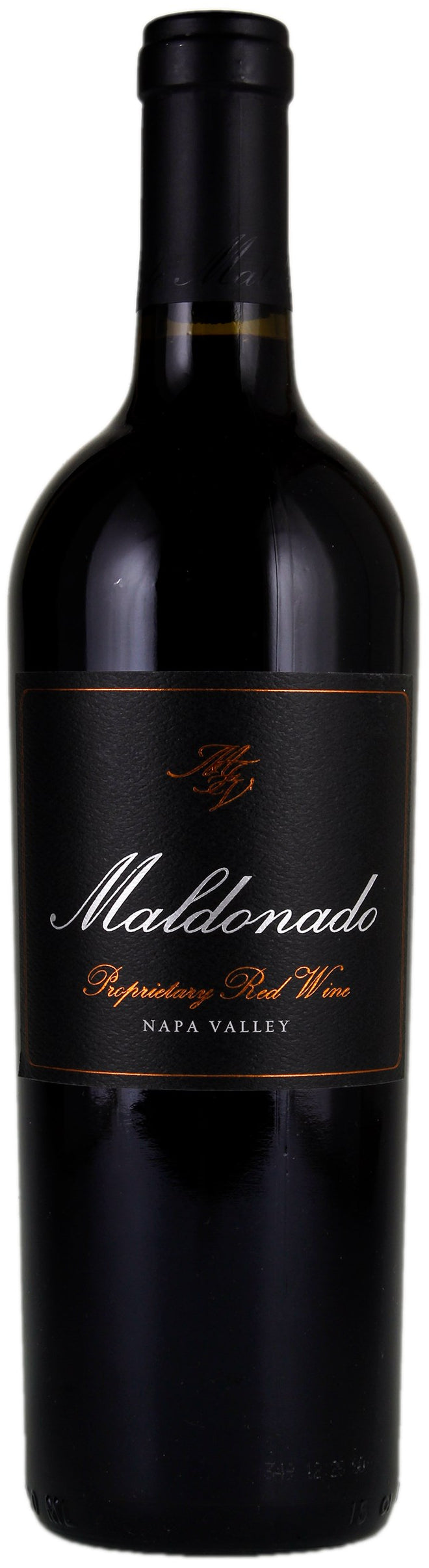 Maldonado Proprietary Red Wine 2021  Front Bottle Shot