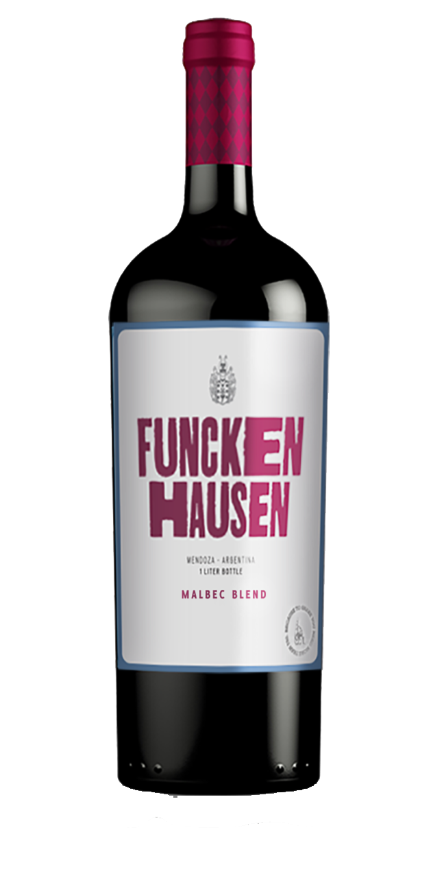 Funckenhausen Malbec Blend (1 Liter) 2022  Front Bottle Shot