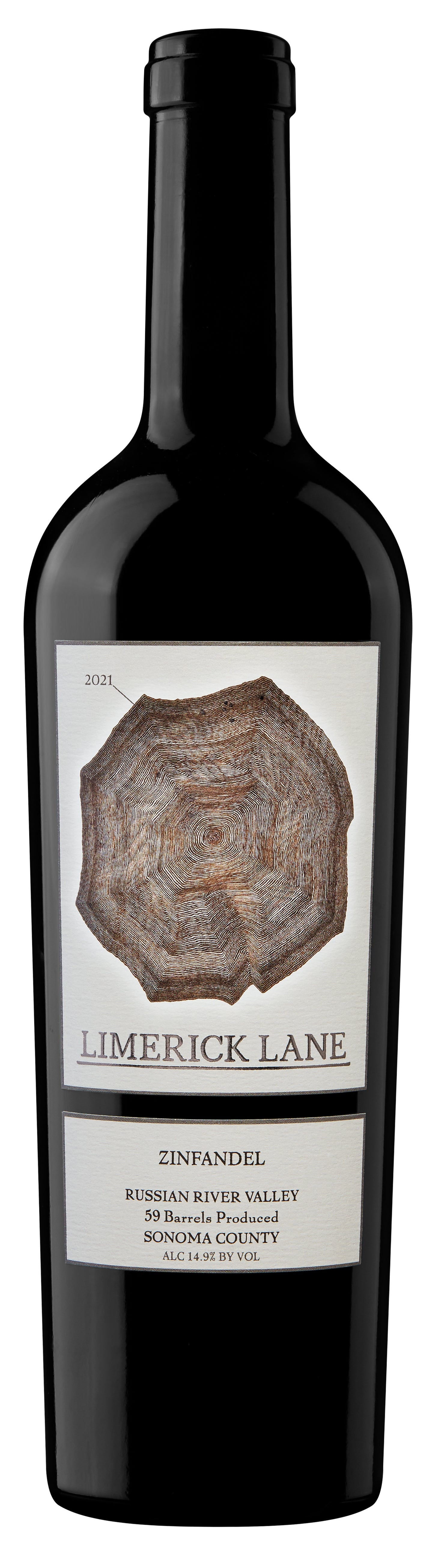 Limerick Lane Russian River Zinfandel 2021  Front Bottle Shot