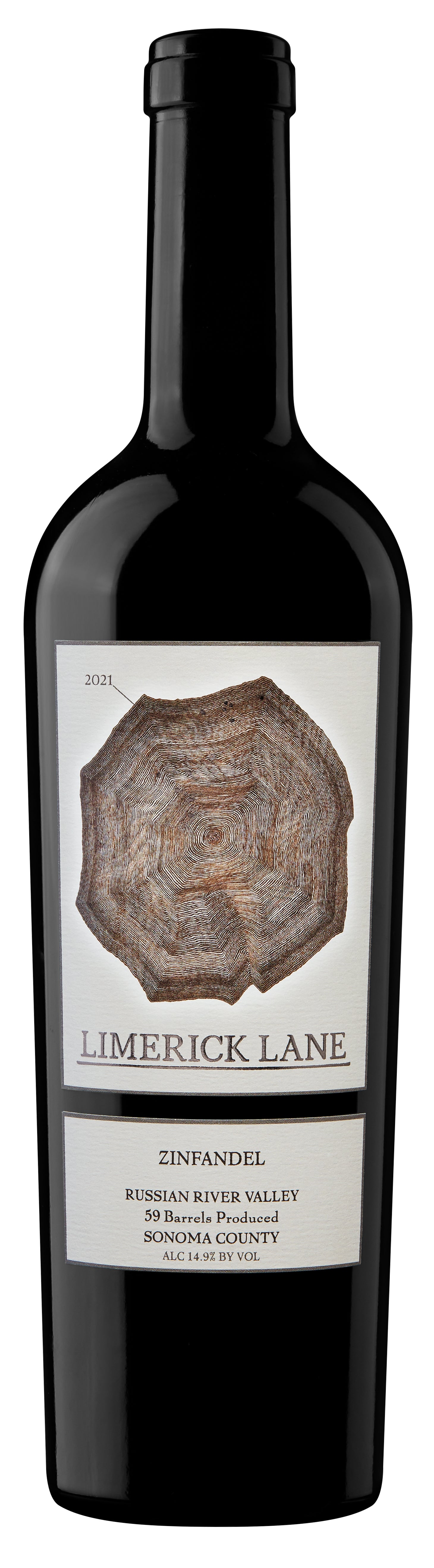 Limerick Lane Russian River Zinfandel 2021  Front Bottle Shot