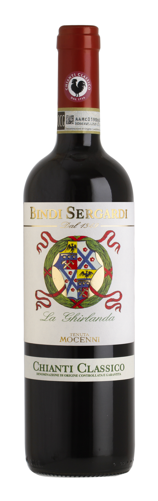 Bindi Sergardi La Ghirlanda Chianti Classico 2016  Front Bottle Shot