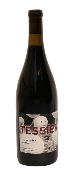 Tessier Gold Bud Vineyard Mourvedre 2019  Front Bottle Shot