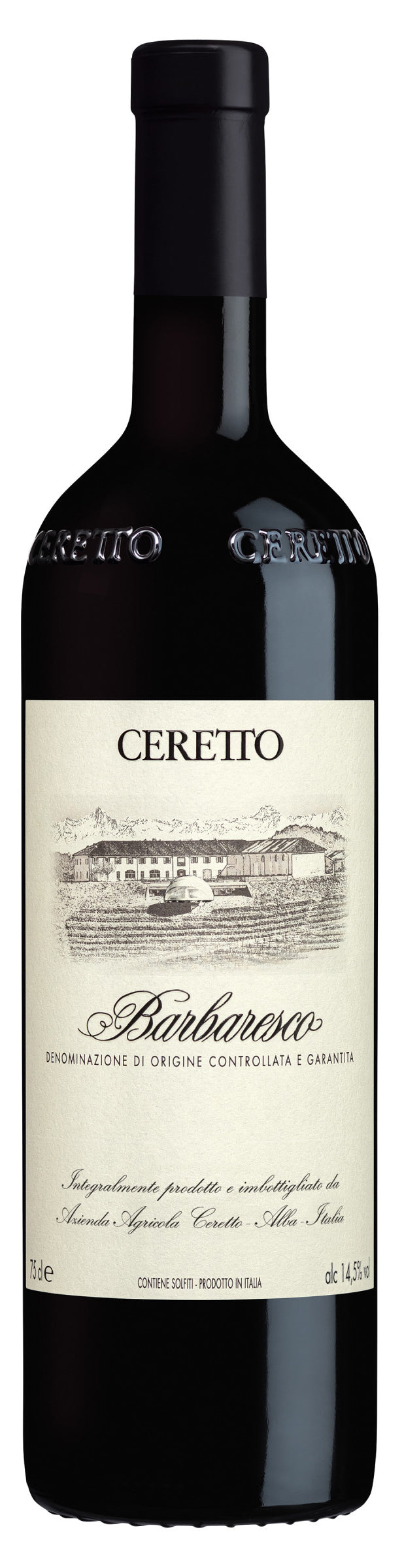 Ceretto Barbaresco 2020  Front Bottle Shot