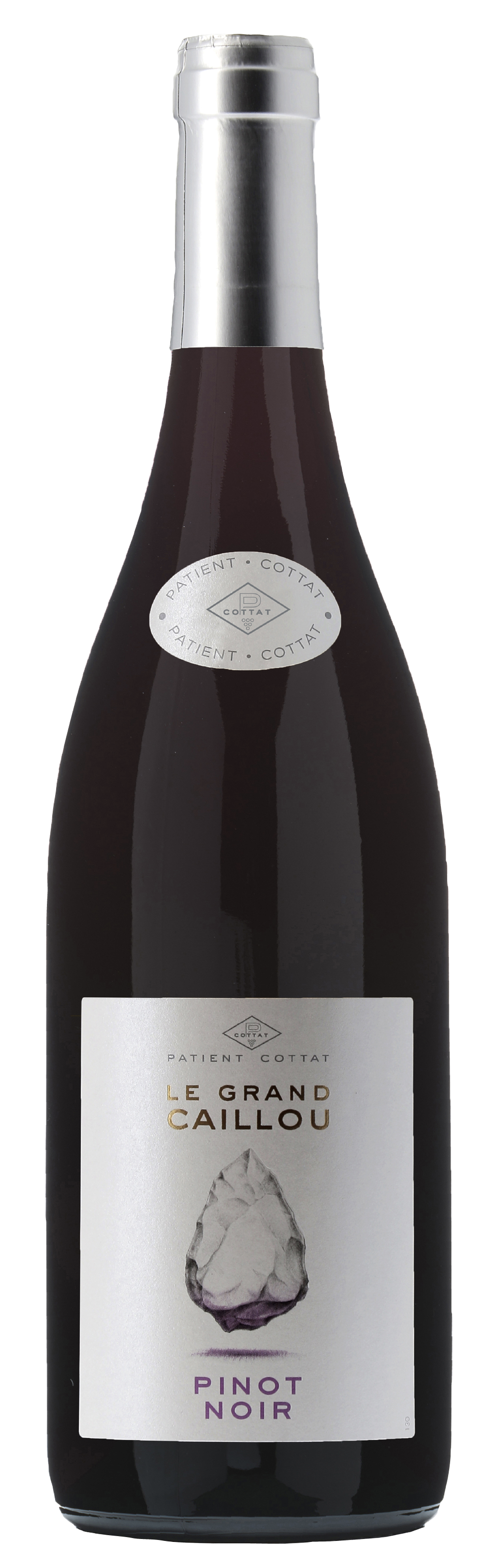 Patient Cottat Le Grand Caillou Pinot Noir 2023  Front Bottle Shot