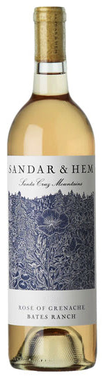 Sandar & Hem Bates Ranch Rose of Grenache 2023  Front Bottle Shot