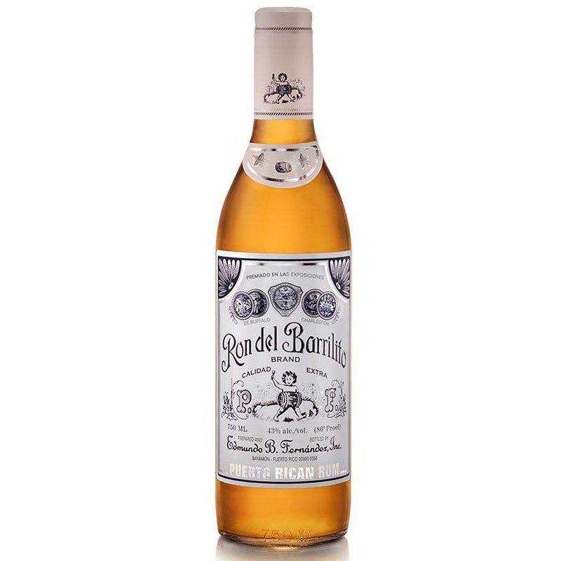 Ron del Barrilito 2 Stars Puerto Rican Rum 750ml