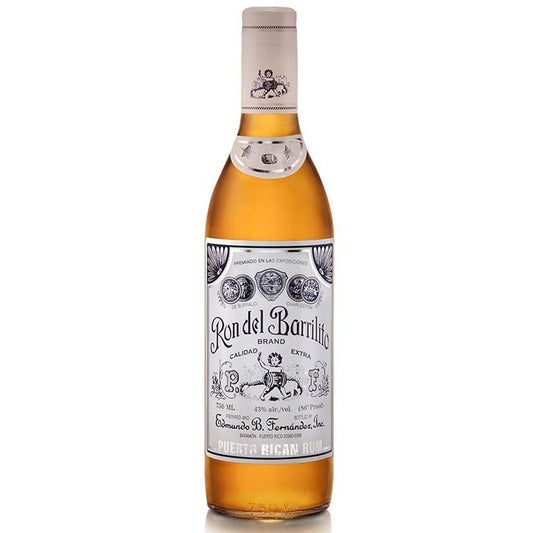 Ron del Barrilito 2 Stars Puerto Rican Rum 750ml
