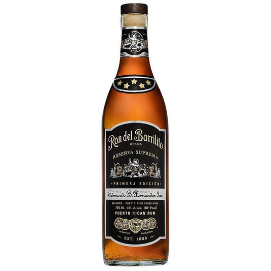 Ron del Barrilito Five Stars Reserva Especial Rum 750ml