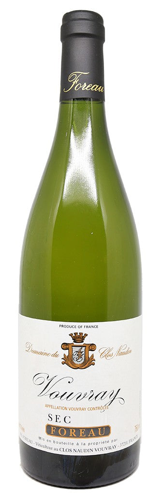 Philippe Foreau Vouvray Clos Naudin Sec 2019  Front Bottle Shot