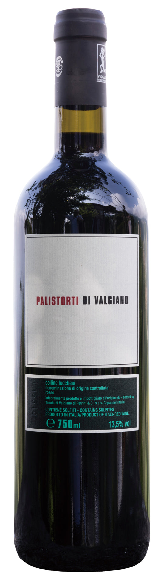 Tenuta di Valgiano Palistorti Rosso 2021  Front Bottle Shot