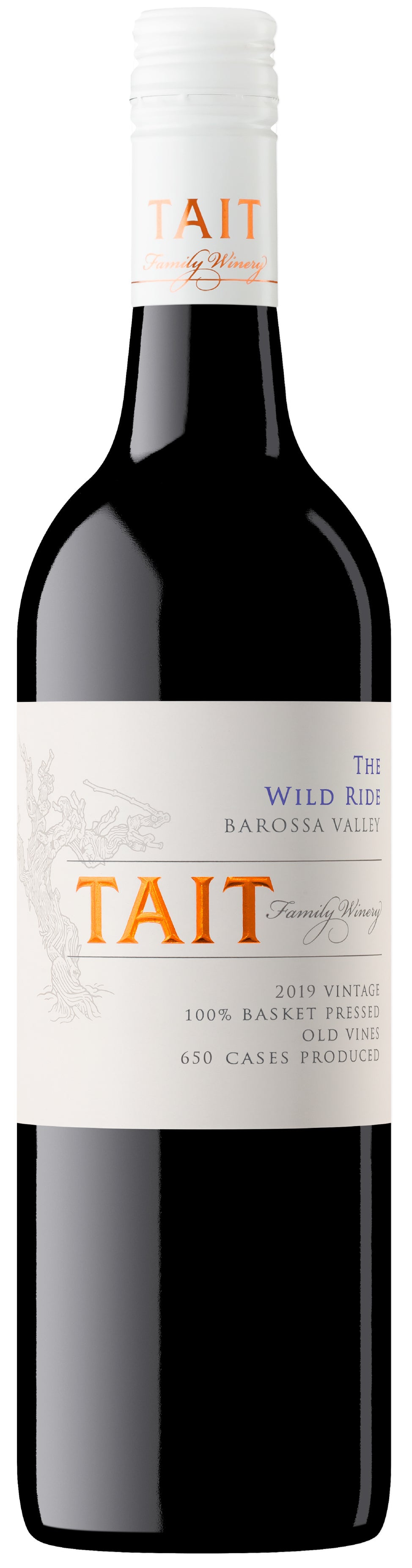 Tait Wild Ride Red Blend 2019  Front Bottle Shot