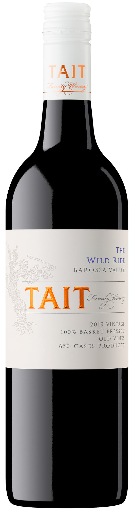 Tait Wild Ride Red Blend 2019  Front Bottle Shot