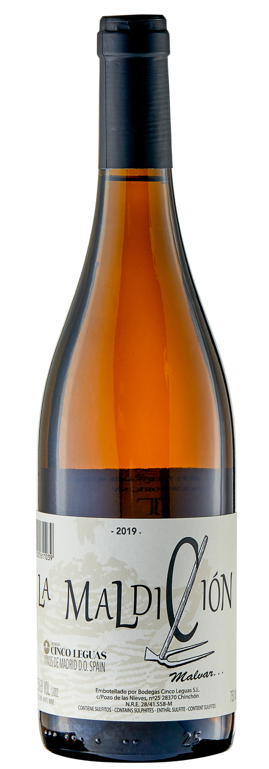 Marc Isart La Maldicion Malvar de Valdilecha 2019  Front Bottle Shot