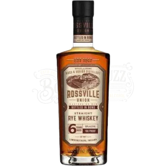 Rossville Union Bottle in Bond Rye 6 Year Whiskey