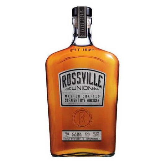 Rossville Union Cask Strength Rye Whiskey 750ml