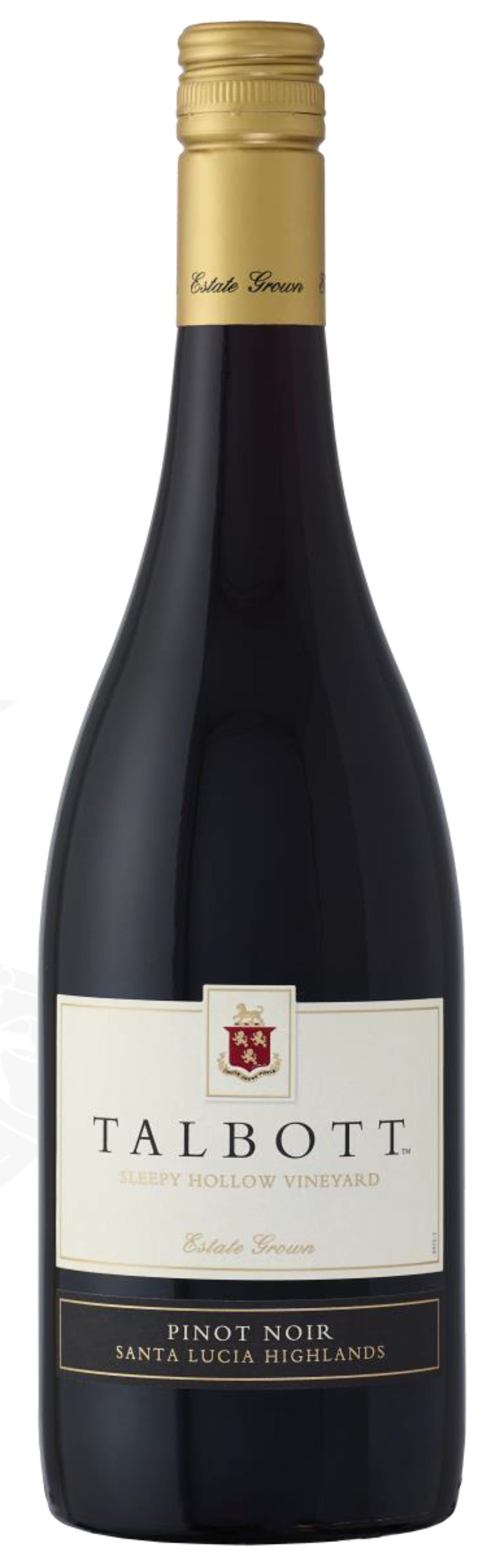 Talbott Sleepy Hollow Vineyard Pinot Noir 2021  Front Bottle Shot