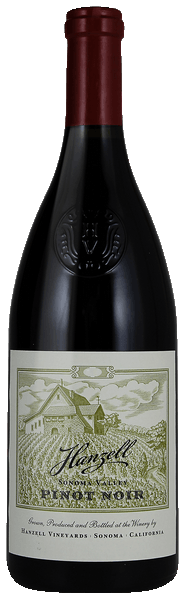 Hanzell Pinot Noir 2017  Front Bottle Shot