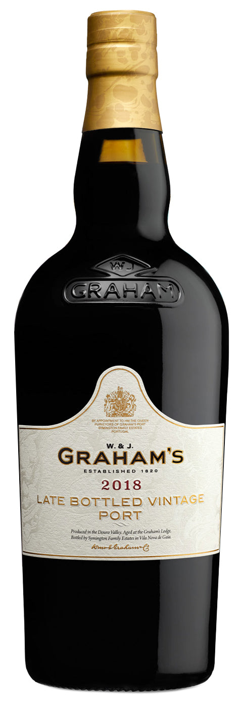 Graham's Late Bottled Vintage 2018  Front Bottle Shot