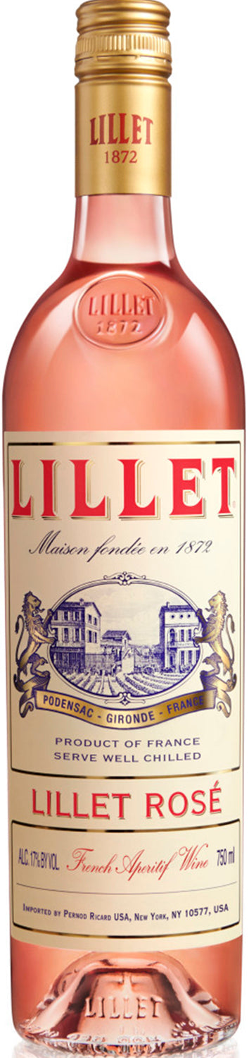 Lillet Rose  Front Bottle Shot