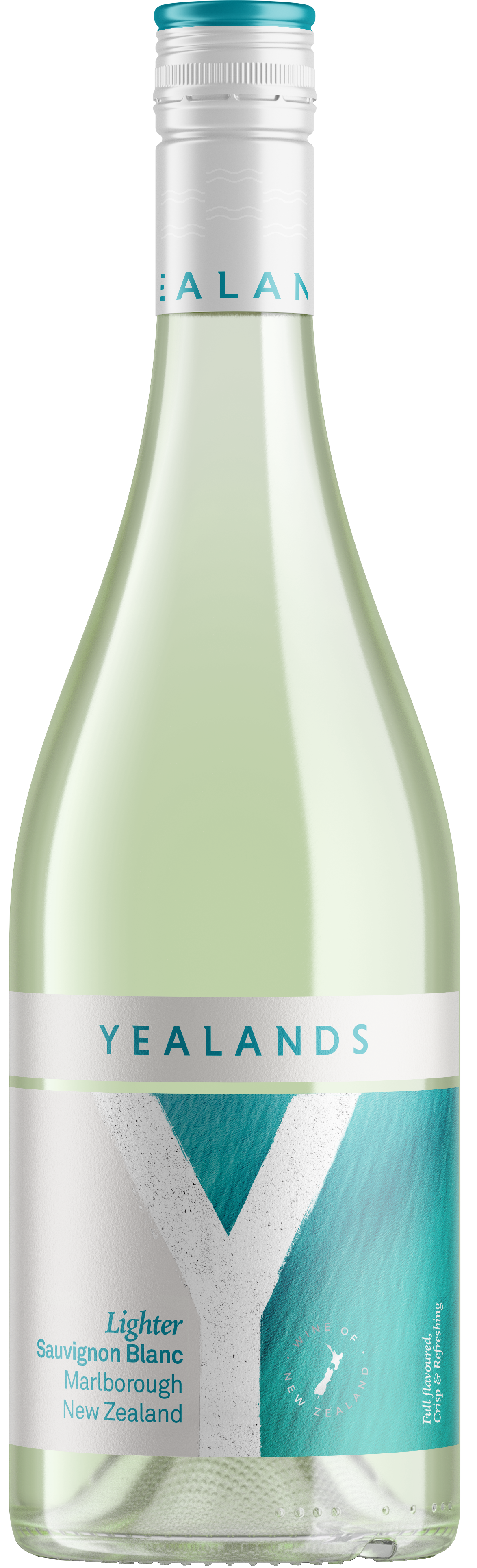 Yealands Lighter Sauvignon Blanc 2022  Front Bottle Shot