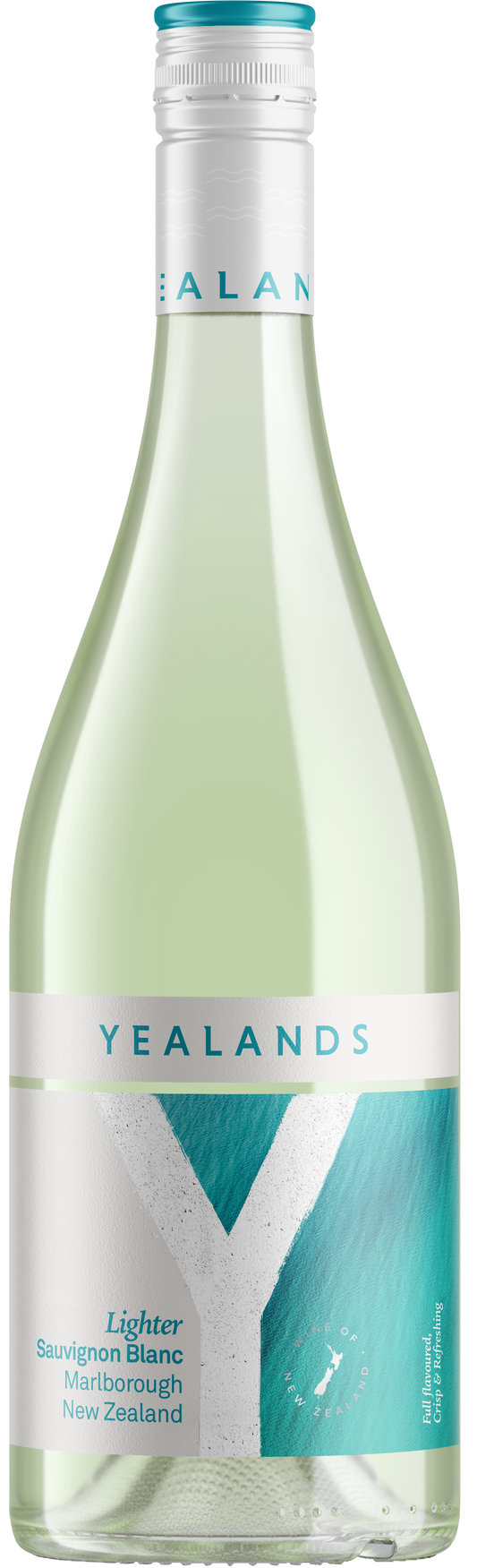Yealands Lighter Sauvignon Blanc 2022  Front Bottle Shot
