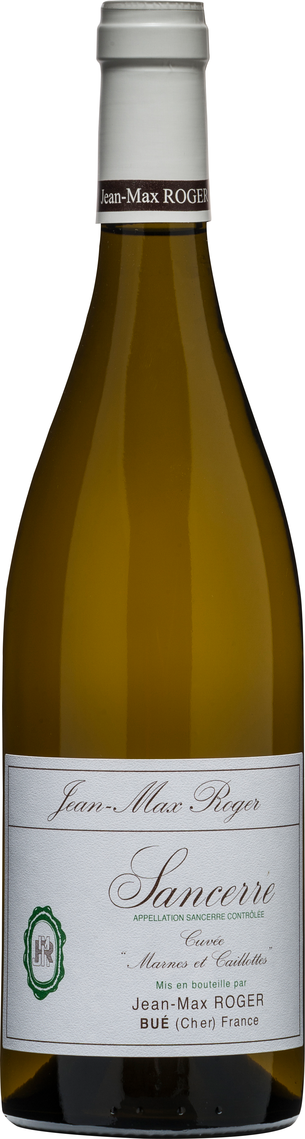 Jean Max Roger Sancerre Marnes et Caillottes 2023  Front Bottle Shot