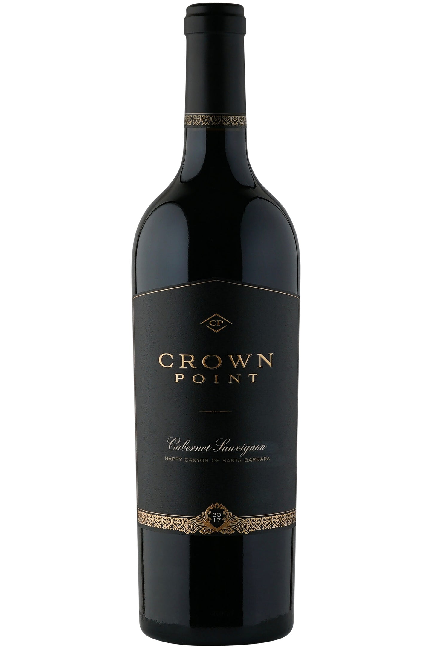 Crown Point Cabernet Sauvignon 2017  Front Bottle Shot