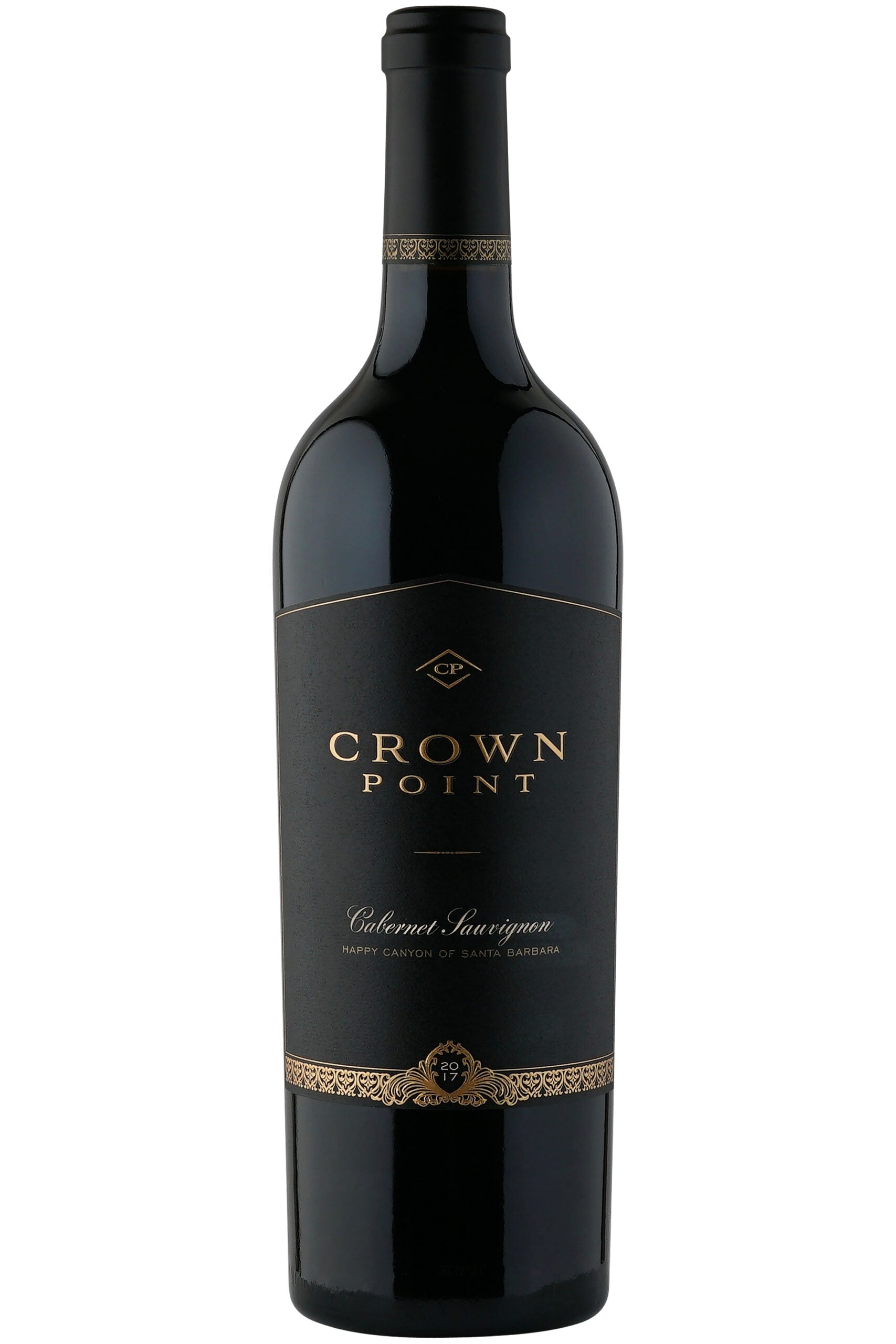 Crown Point Cabernet Sauvignon 2017  Front Bottle Shot