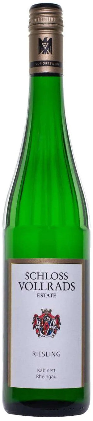 Schloss Vollrads Rheingau Riesling Kabinett 2021  Front Bottle Shot