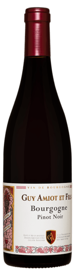 Guy Amiot Bourgogne Rouge Cuvee Simone 2021  Front Bottle Shot